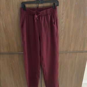 Baleaf Red Leggings Luxurious Velvet Finish